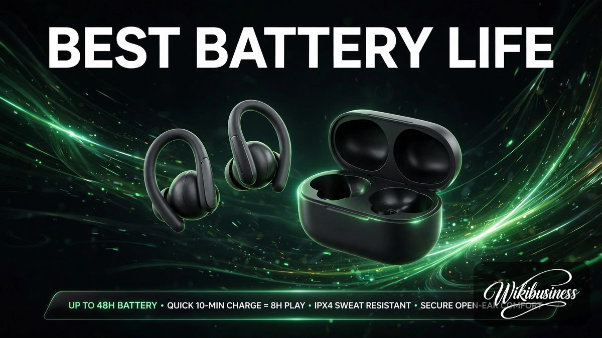 Best battery: Sony LinkBuds Open